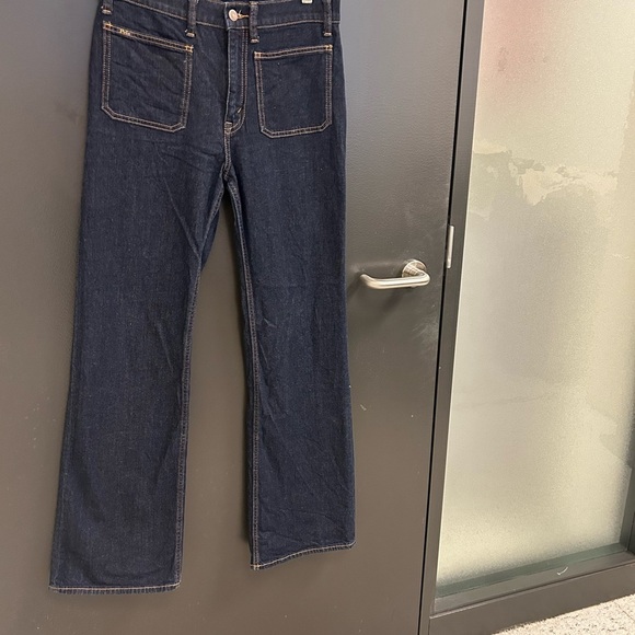 Polo by Ralph Lauren sz 27 EUC/ near new wide leg  Classic Blue Bootcut Jeans - Picture 3 of 14